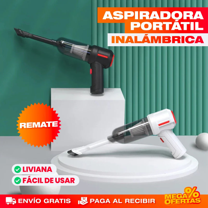 ASPIRADORA INALÁMBRICA PORTÁTIL
