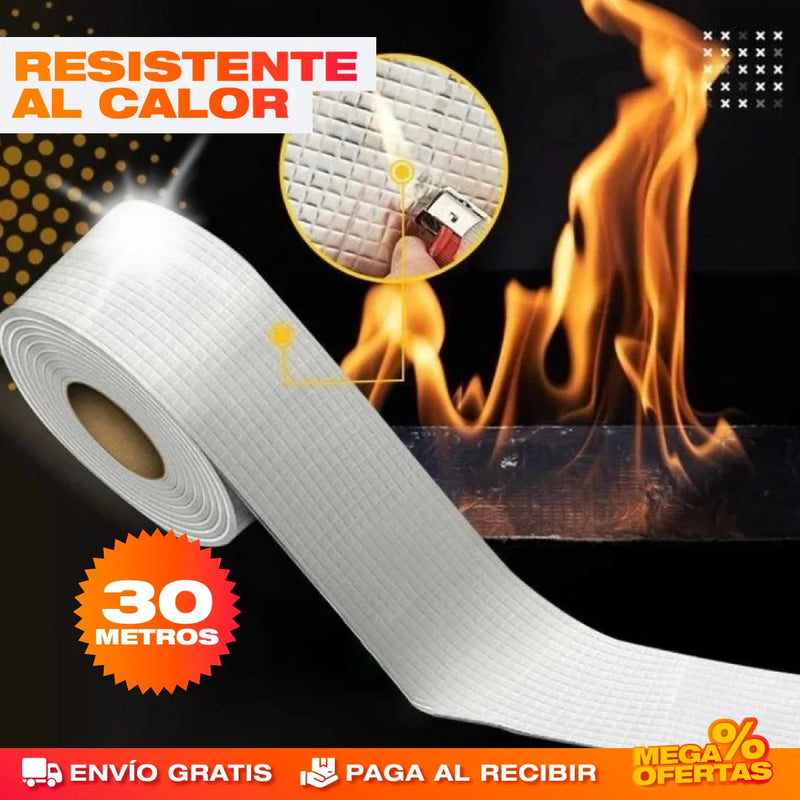 30 METROS CINTA IMPERMEABLE REPARA FUGAS