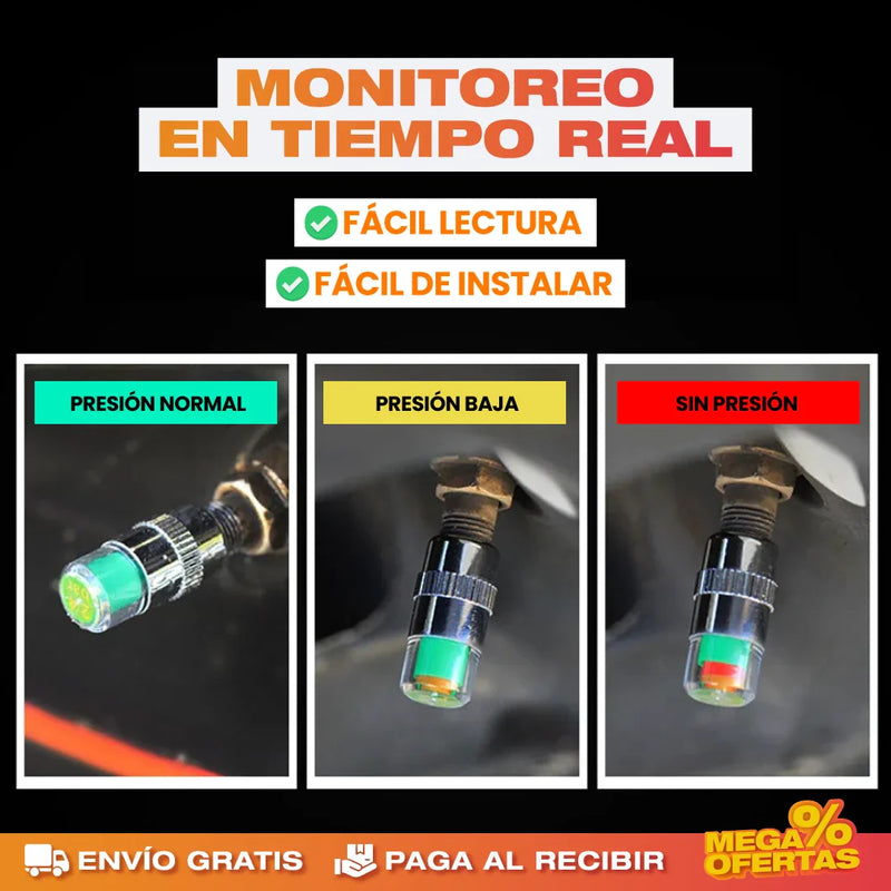 PROMO 2X1 SET DE MONITORES DE PRESIÓN DE LLANTAS