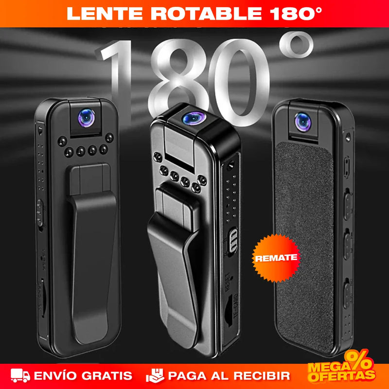 ClipCam360™ - MINI CÁMARA CLIP 1080P WIFI