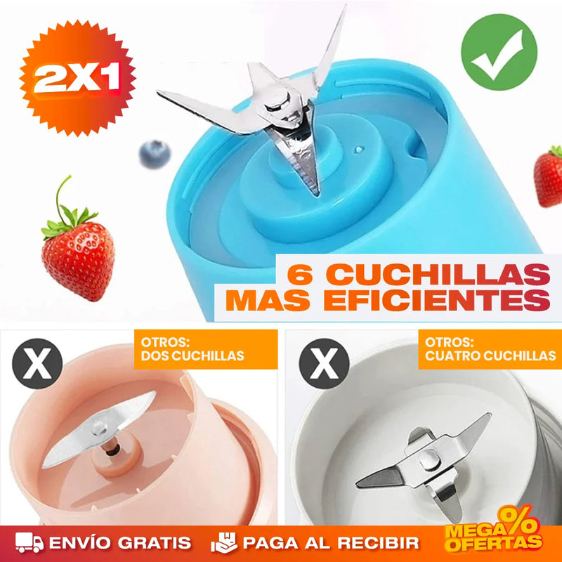 PROMO 2X1 LICUADORA PORTÁTIL