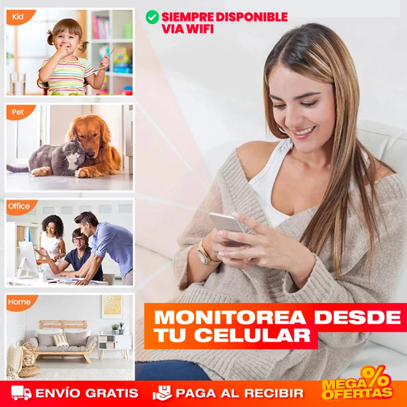 MINI CÁMARA DE SEGURIDAD WIFI