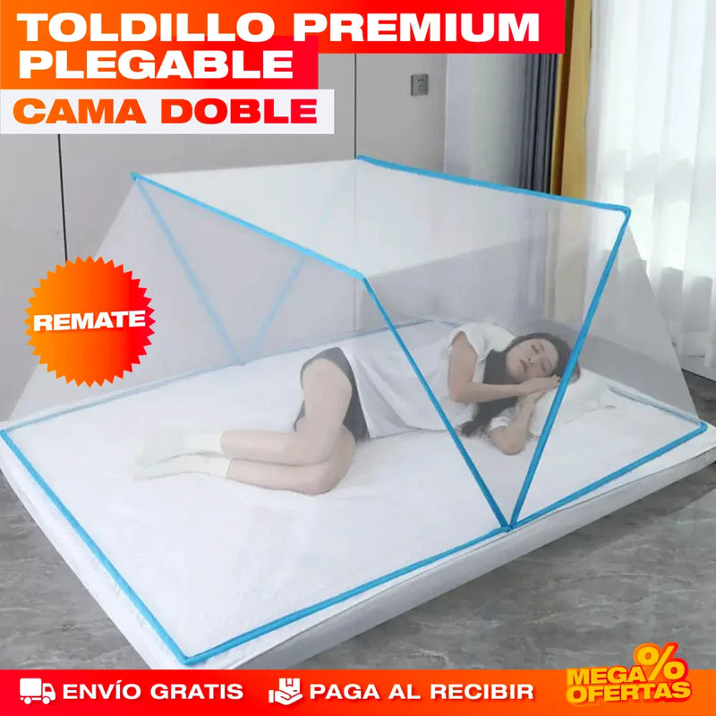 TOLDO PLEGABLE PARA CAMA DOBLE